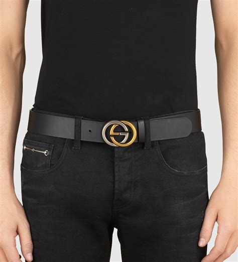 gucci interlocking g belt men|Gucci interlocking g belt women's.